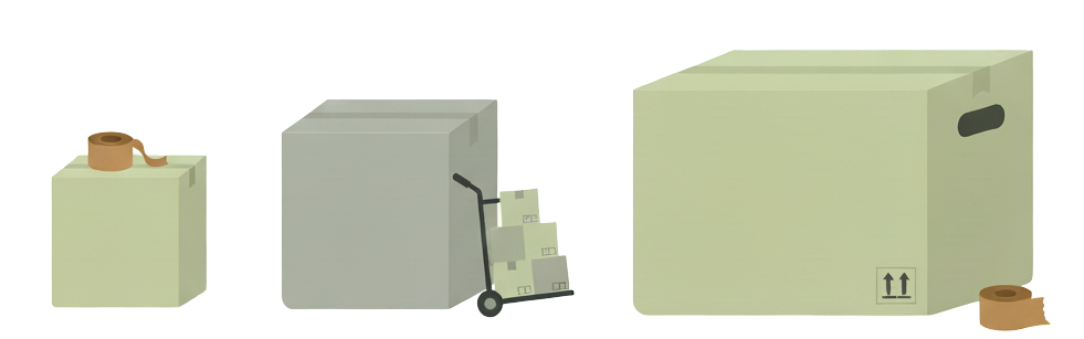 Cartons de déménagement